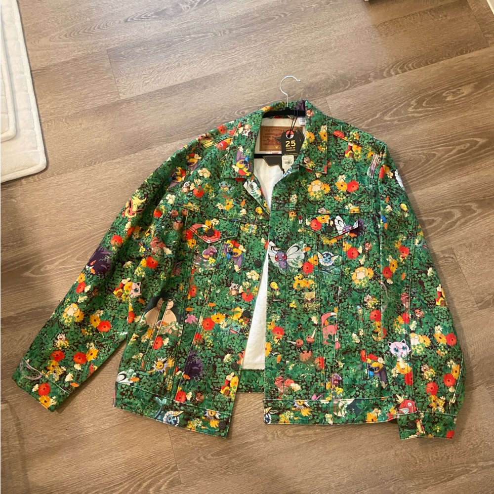 Levi's x Pokémon Green Jacket